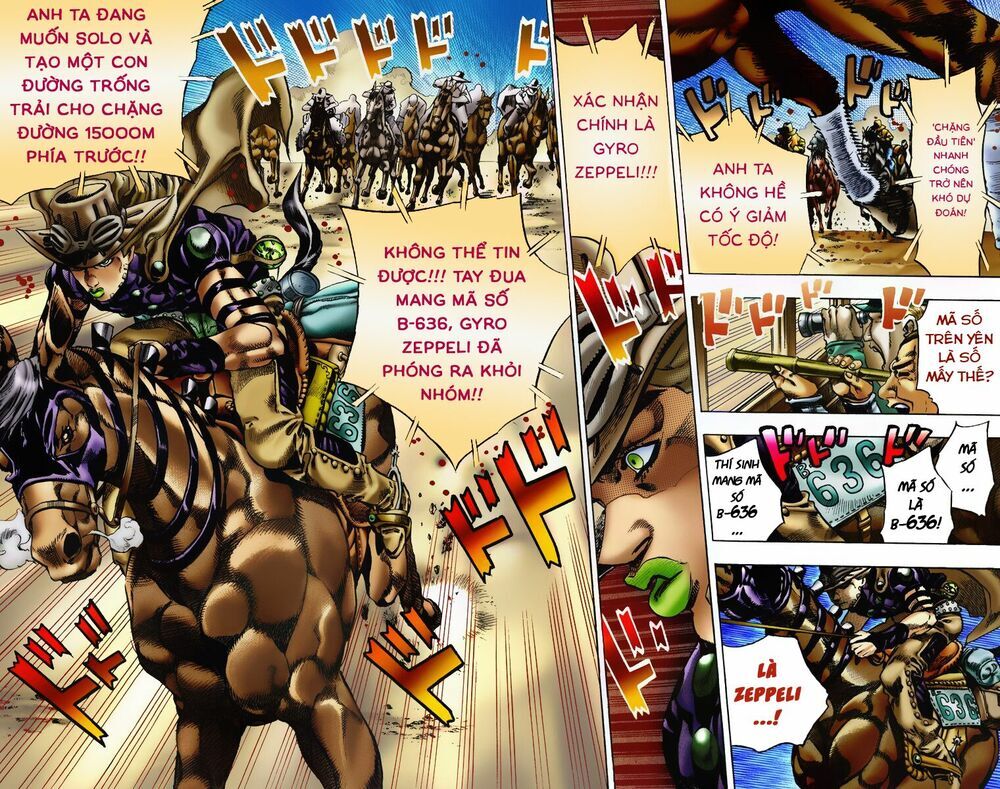 Cuộc Phiêu Lưu Bí Ẩn Phần 7: Steel Ball Run Chapter 5 - Trang 2