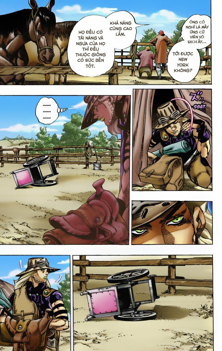 Cuộc Phiêu Lưu Bí Ẩn Phần 7: Steel Ball Run Chapter 4 - Trang 2