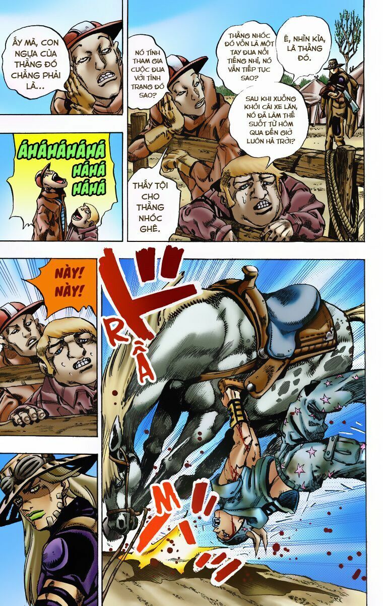 Cuộc Phiêu Lưu Bí Ẩn Phần 7: Steel Ball Run Chapter 4 - Trang 2