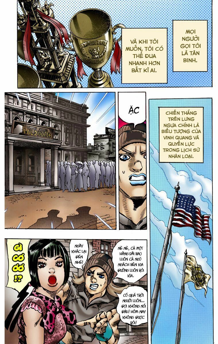 Cuộc Phiêu Lưu Bí Ẩn Phần 7: Steel Ball Run Chapter 3 - Trang 2