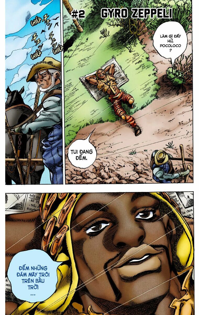 Cuộc Phiêu Lưu Bí Ẩn Phần 7: Steel Ball Run Chapter 2 - Trang 2