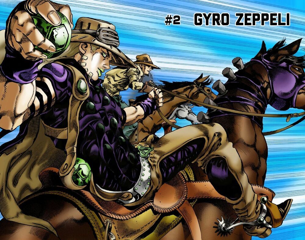 Cuộc Phiêu Lưu Bí Ẩn Phần 7: Steel Ball Run Chapter 2 - Trang 2