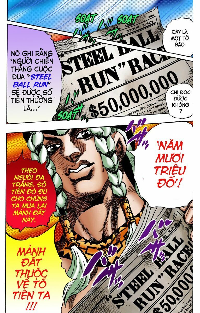 Cuộc Phiêu Lưu Bí Ẩn Phần 7: Steel Ball Run Chapter 1 - Trang 2