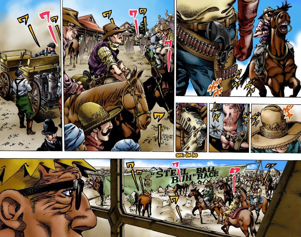 Cuộc Phiêu Lưu Bí Ẩn Phần 7: Steel Ball Run Chapter 1 - Trang 2