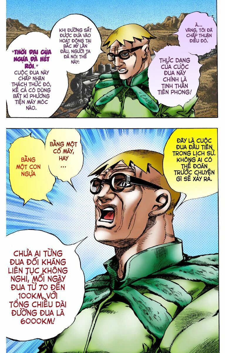 Cuộc Phiêu Lưu Bí Ẩn Phần 7: Steel Ball Run Chapter 1 - Trang 2