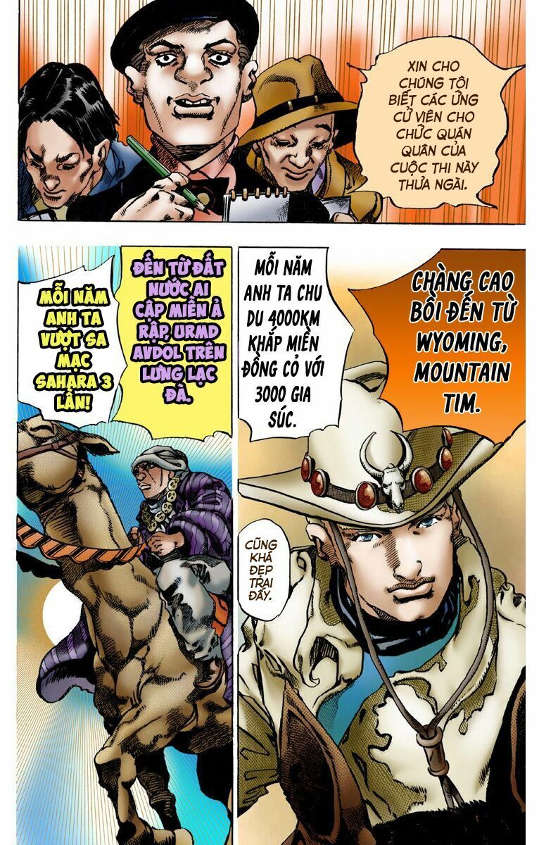 Cuộc Phiêu Lưu Bí Ẩn Phần 7: Steel Ball Run Chapter 1 - Trang 2