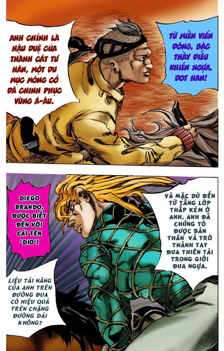 Cuộc Phiêu Lưu Bí Ẩn Phần 7: Steel Ball Run Chapter 1 - Trang 2