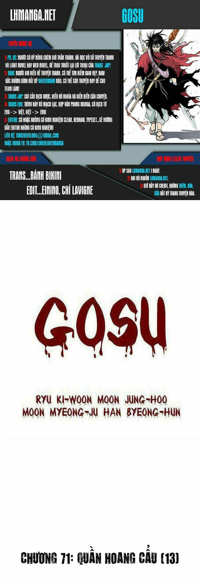 Gosu Chapter 71 - Trang 2