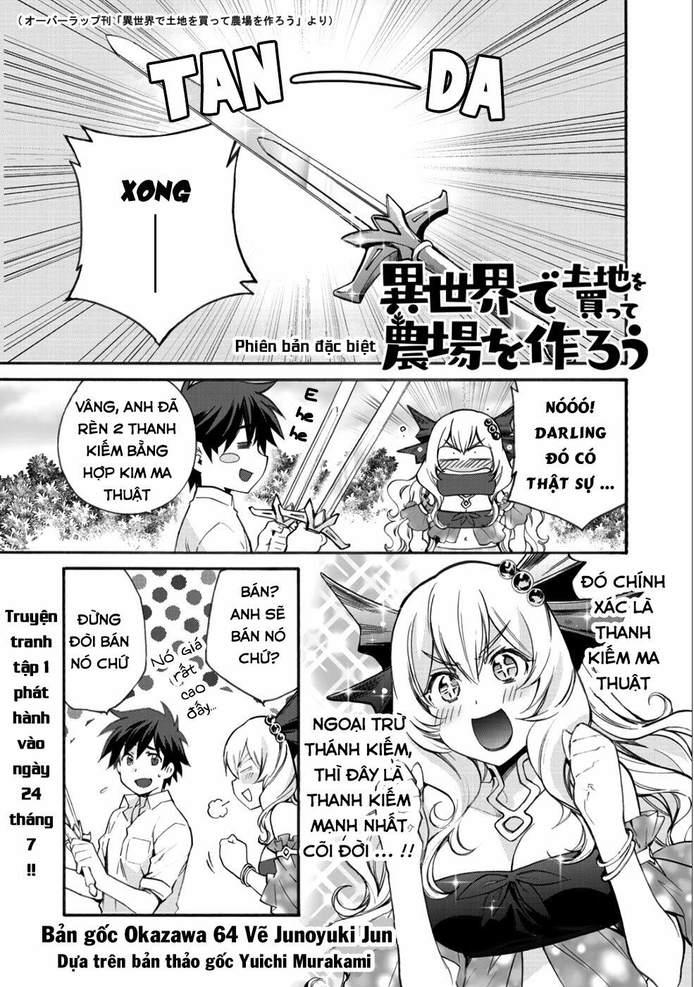 Isekai De Tochi O Katte Noujou O Tsukurou Chapter 6.5 - Trang 2