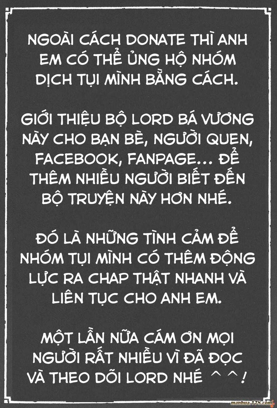 Lord – Bá Vương Chapter 11 - Trang 2