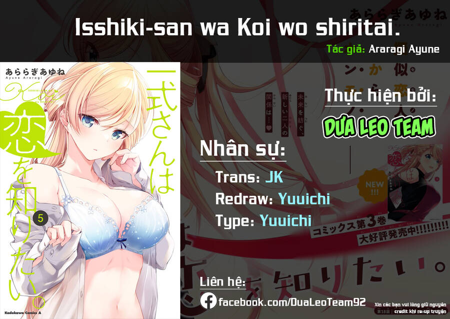 Isshiki-San Muốn Biết Yêu Là Gì Chapter 18 - Trang 2