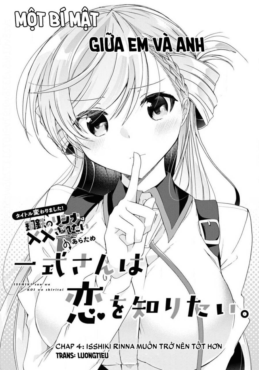 Isshiki-San Muốn Biết Yêu Là Gì Chapter 4 - Trang 2