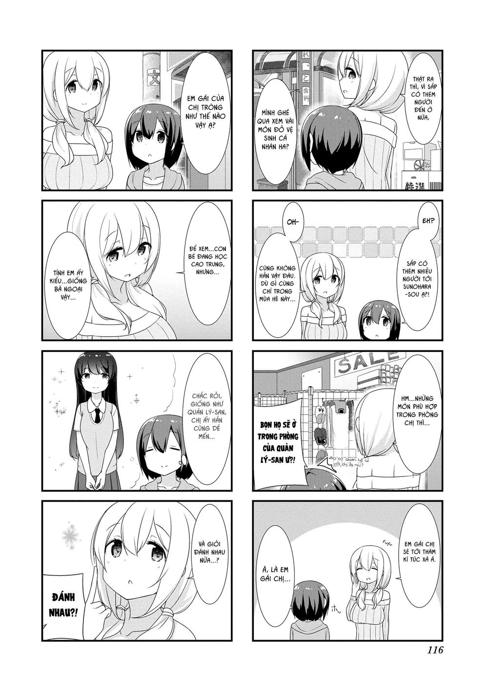 Sunoharasou No Kanrinin-San Chapter 13 - Trang 2