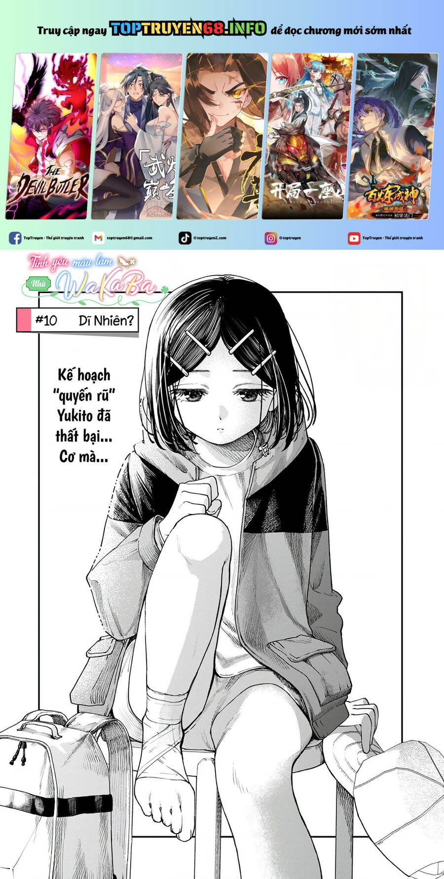 Tình Yêu Màu Lam Nhà Wakaba Chapter 10 - Trang 2