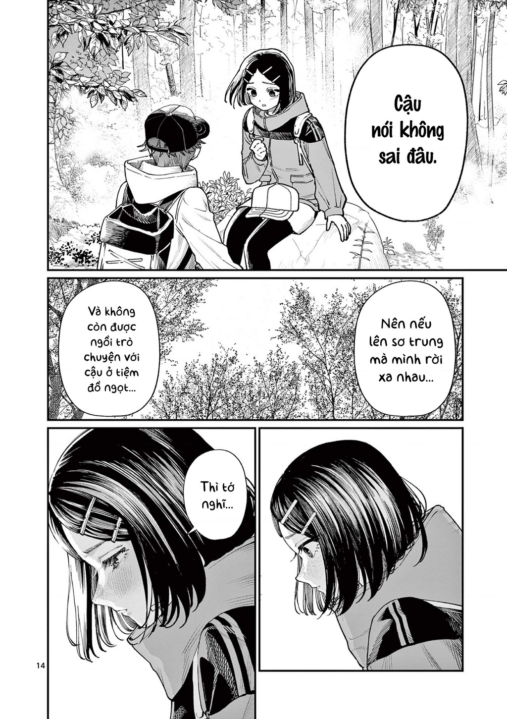 Tình Yêu Màu Lam Nhà Wakaba Chapter 9 - Trang 2