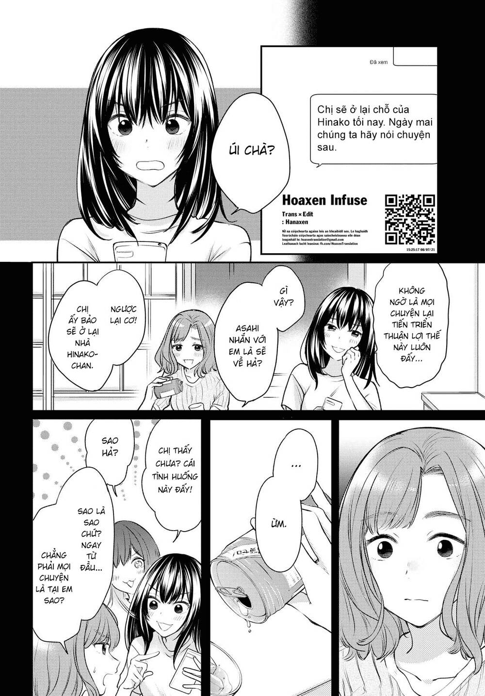 Kaketa Tsuki To Doughnut Chapter 13 - Trang 2