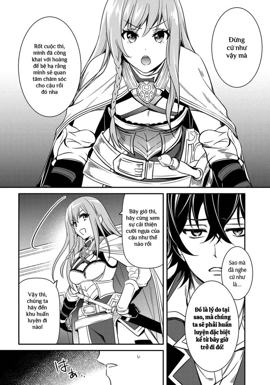 Saikyou Degarashi Ouji No An’Yaku Teii Arasoi Munou Wo Enjiru Ss Rank Ouji Wa Koui Keishou-Sen Wo Kage Kara Shihai Suru Chapter 12 - Trang 2