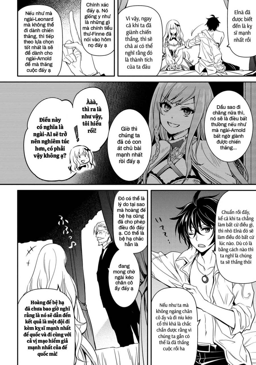 Saikyou Degarashi Ouji No An’Yaku Teii Arasoi Munou Wo Enjiru Ss Rank Ouji Wa Koui Keishou-Sen Wo Kage Kara Shihai Suru Chapter 12 - Trang 2