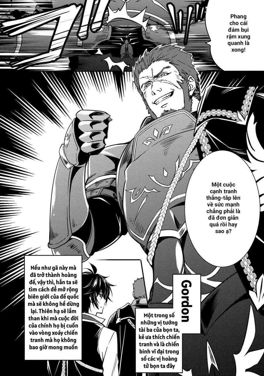 Saikyou Degarashi Ouji No An’Yaku Teii Arasoi Munou Wo Enjiru Ss Rank Ouji Wa Koui Keishou-Sen Wo Kage Kara Shihai Suru Chapter 9 - Trang 2