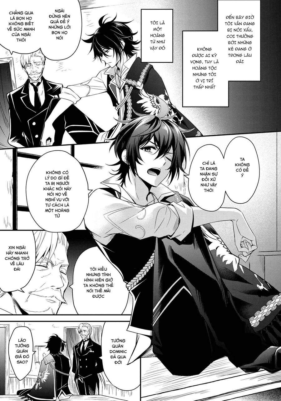 Saikyou Degarashi Ouji No An’Yaku Teii Arasoi Munou Wo Enjiru Ss Rank Ouji Wa Koui Keishou-Sen Wo Kage Kara Shihai Suru Chapter 0 - Trang 2