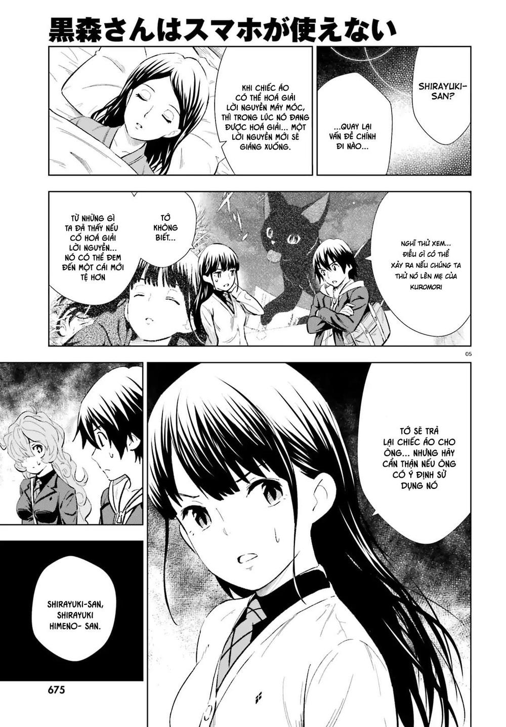 Kuromori-San Can Not Use A Smartphone Chapter 10 - Trang 2