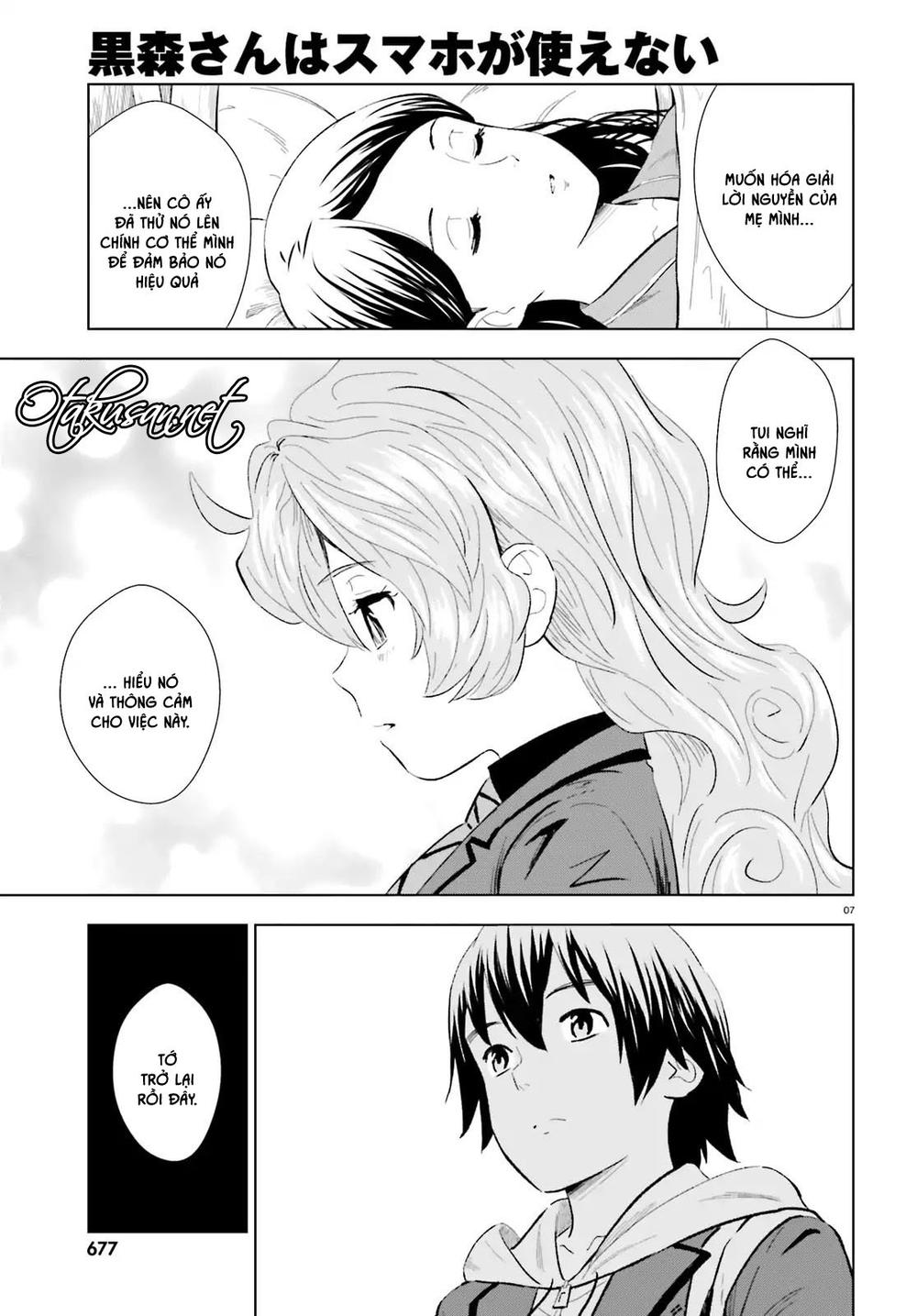 Kuromori-San Can Not Use A Smartphone Chapter 10 - Trang 2