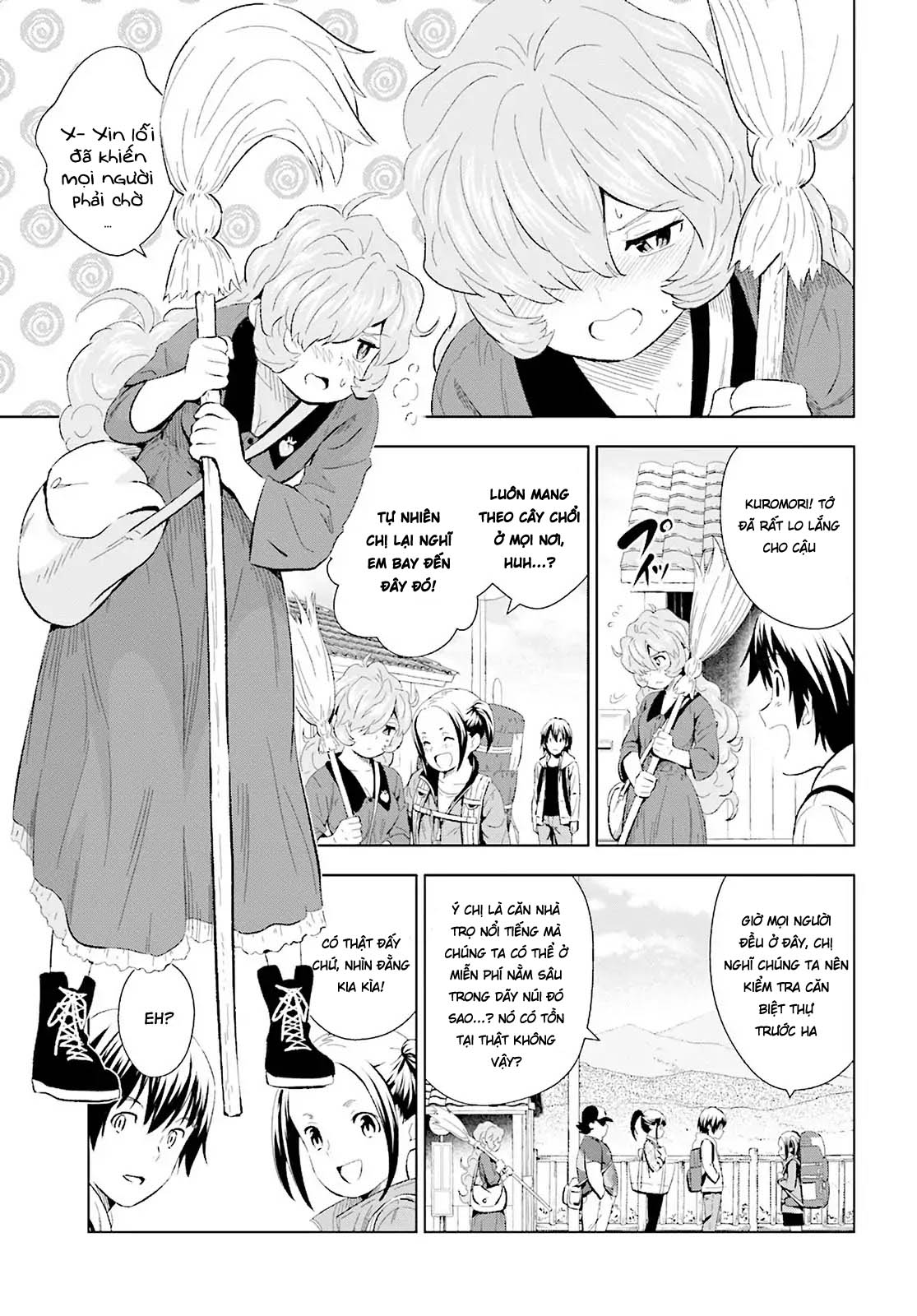 Kuromori-San Can Not Use A Smartphone Chapter 8 - Trang 2