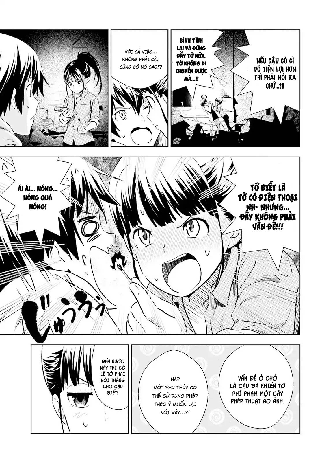 Kuromori-San Can Not Use A Smartphone Chapter 8 - Trang 2