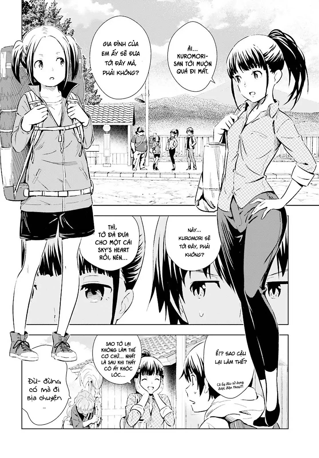 Kuromori-San Can Not Use A Smartphone Chapter 8 - Trang 2