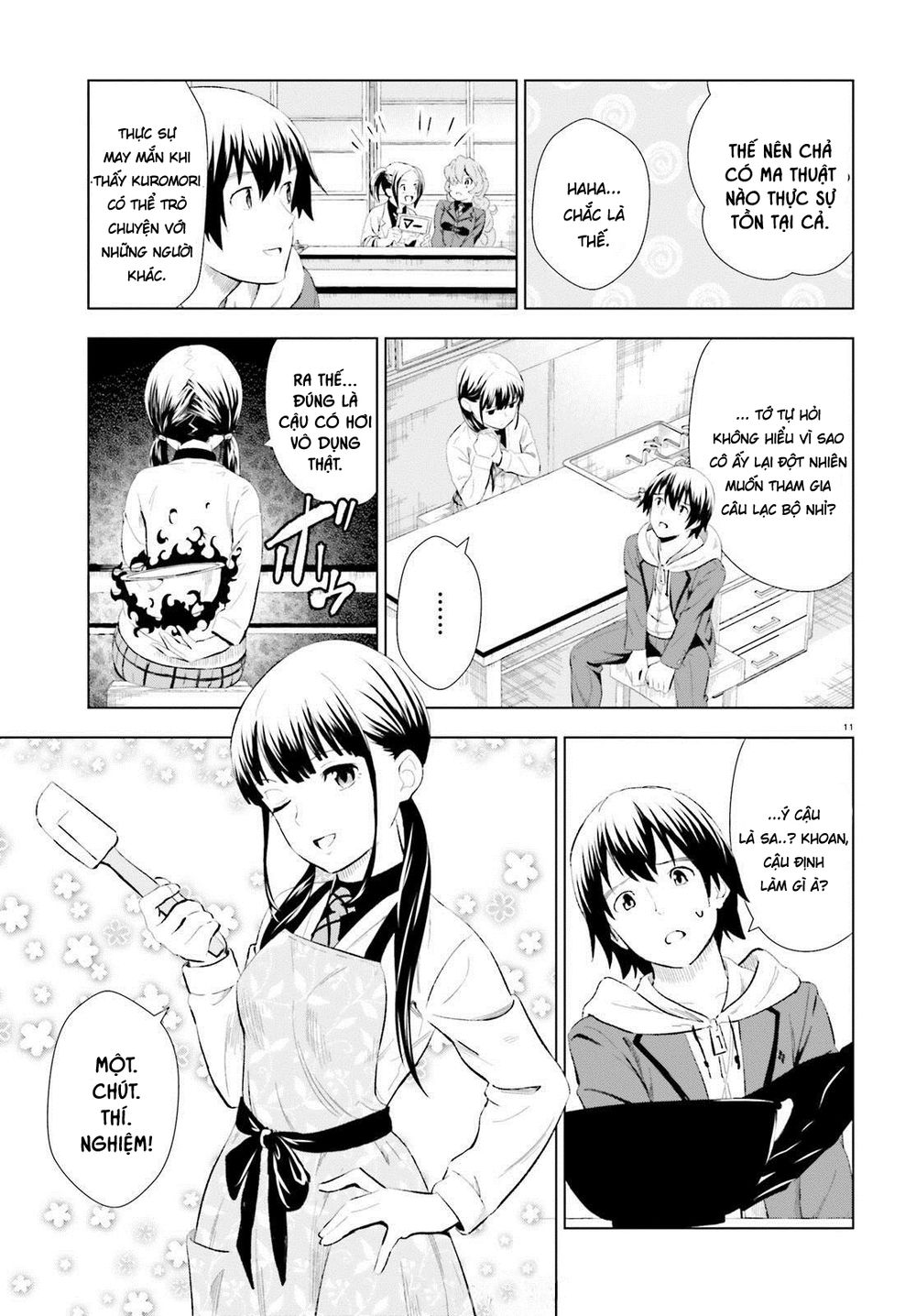 Kuromori-San Can Not Use A Smartphone Chapter 7 - Trang 2