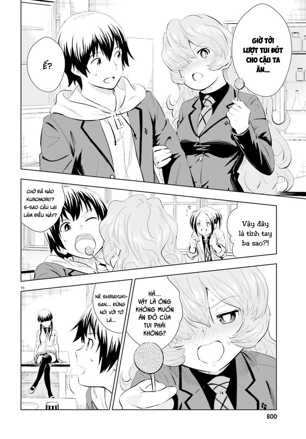 Kuromori-San Can Not Use A Smartphone Chapter 7 - Trang 2