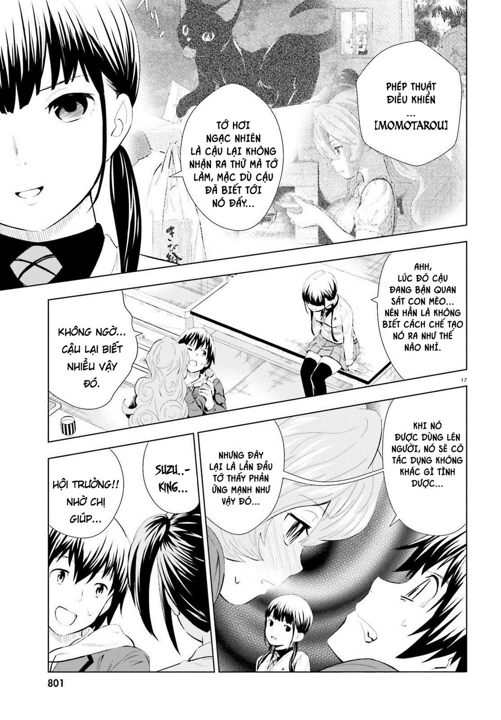 Kuromori-San Can Not Use A Smartphone Chapter 7 - Trang 2