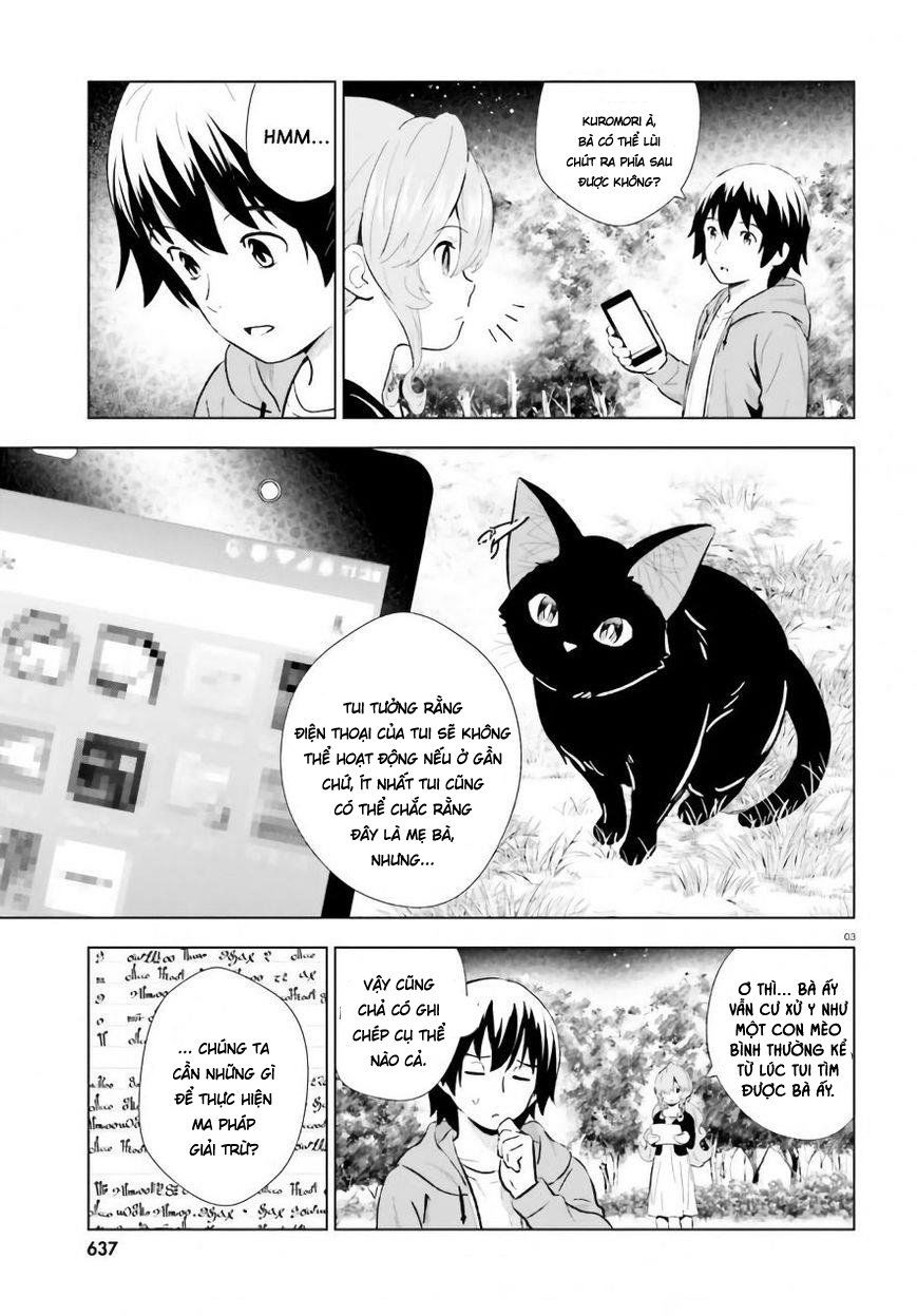 Kuromori-San Can Not Use A Smartphone Chapter 5 - Trang 2