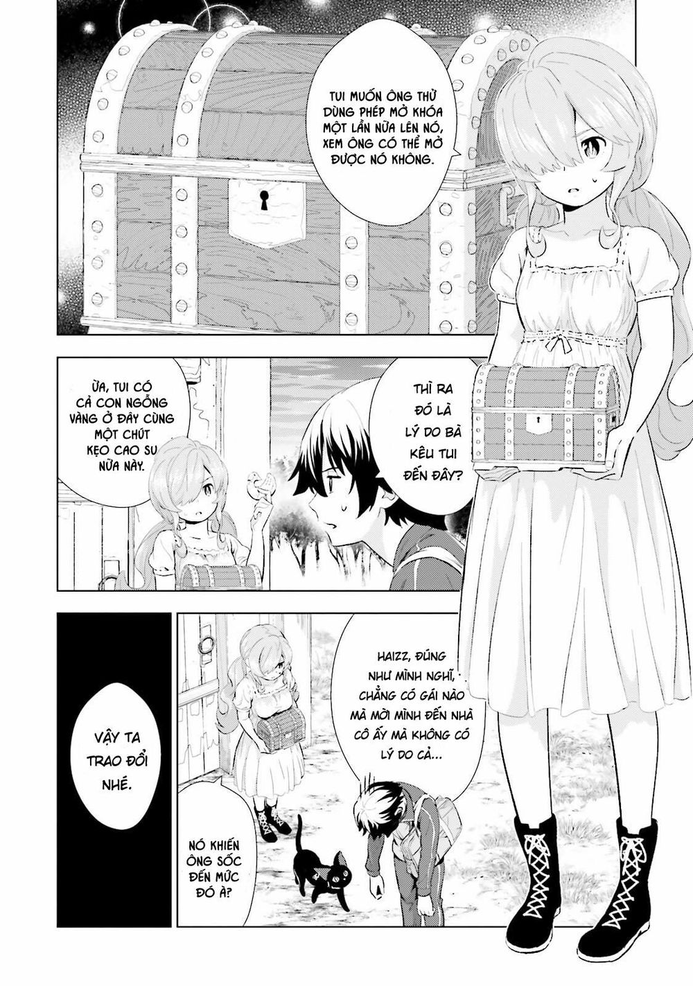 Kuromori-San Can Not Use A Smartphone Chapter 4 - Trang 2