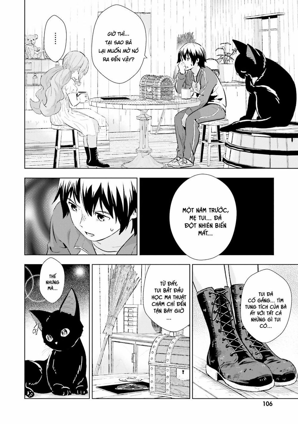 Kuromori-San Can Not Use A Smartphone Chapter 4 - Trang 2