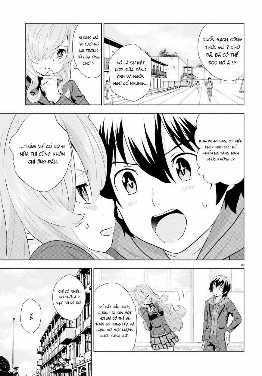 Kuromori-San Can Not Use A Smartphone Chapter 3 - Trang 2