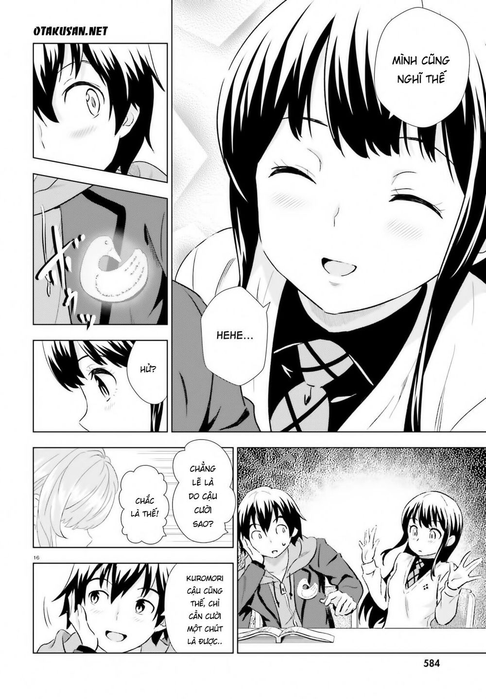 Kuromori-San Can Not Use A Smartphone Chapter 2 - Trang 2