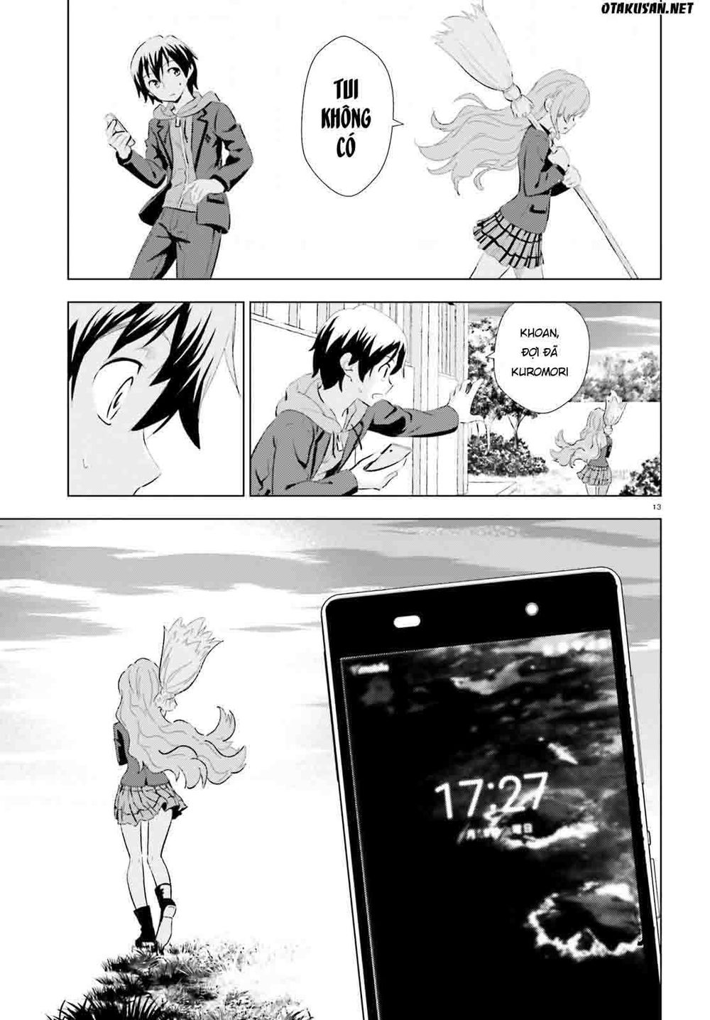 Kuromori-San Can Not Use A Smartphone Chapter 1 - Trang 2