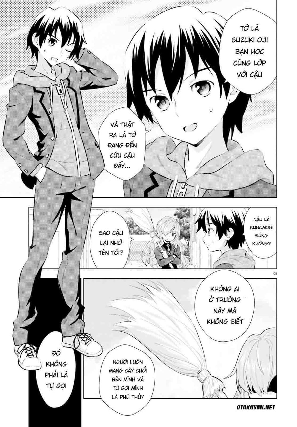 Kuromori-San Can Not Use A Smartphone Chapter 1 - Trang 2