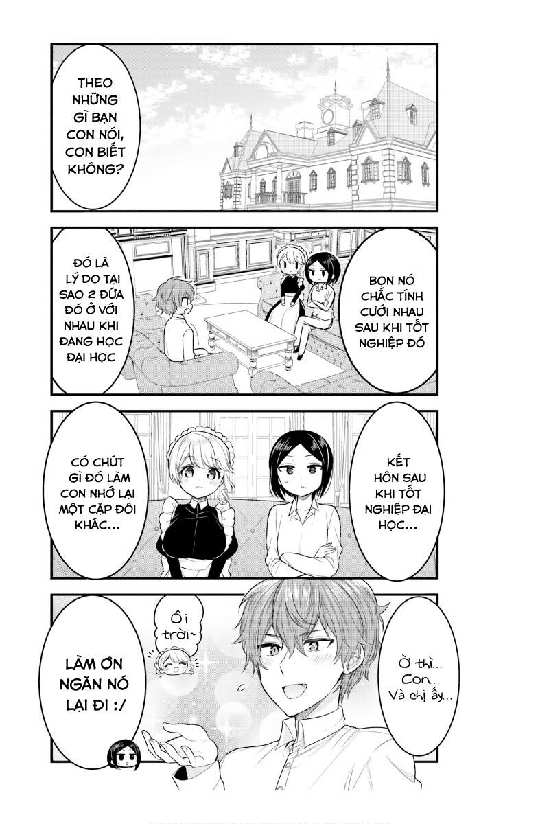 Tekito Na Maid No Oneesan & Erasou De Ichizu Na Botchan Chapter 22 - Trang 2