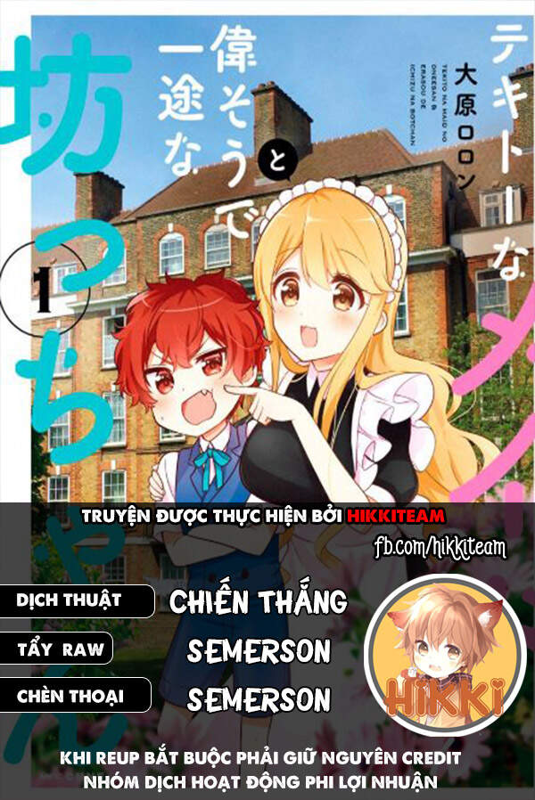 Tekito Na Maid No Oneesan & Erasou De Ichizu Na Botchan Chapter 15 - Trang 2