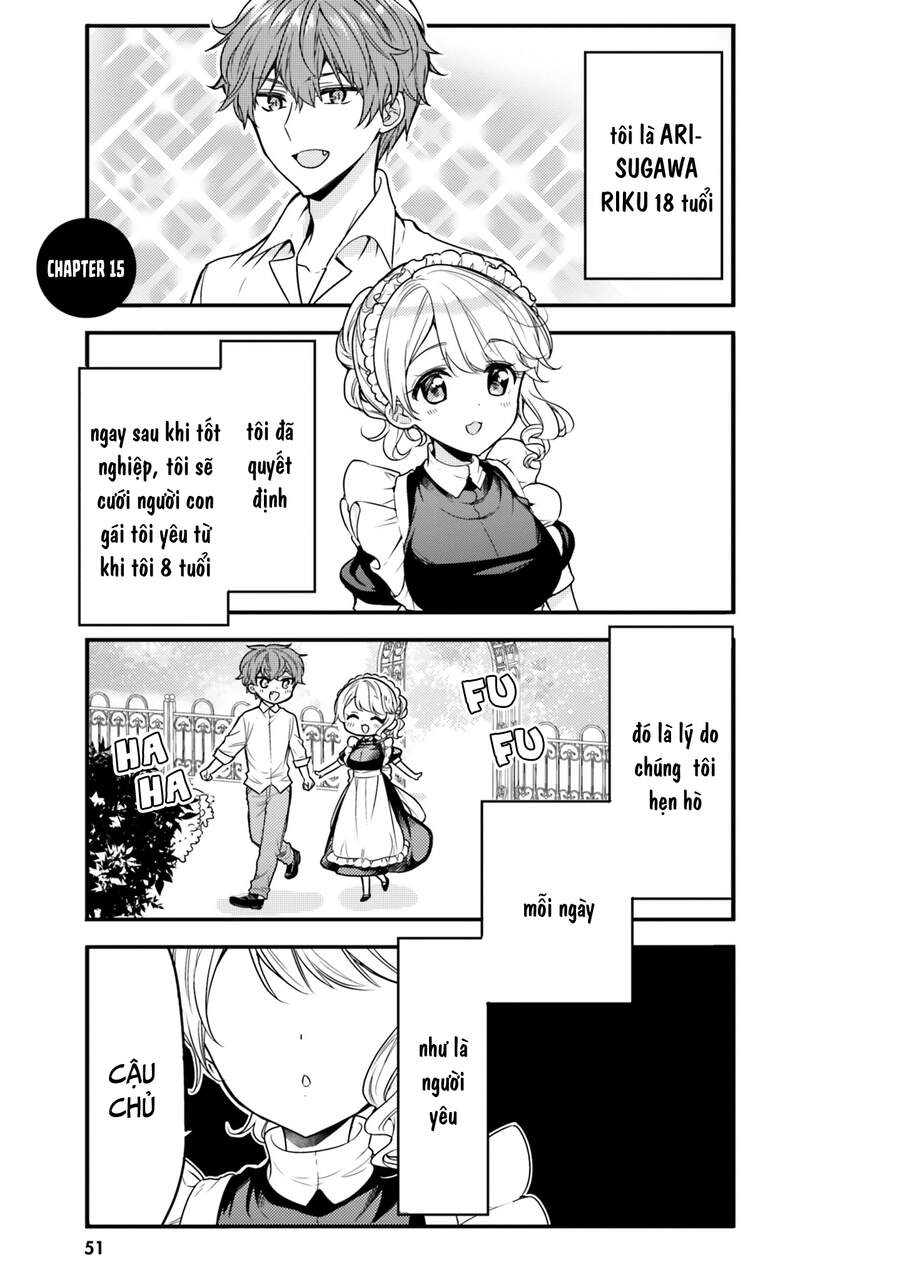 Tekito Na Maid No Oneesan & Erasou De Ichizu Na Botchan Chapter 15 - Trang 2