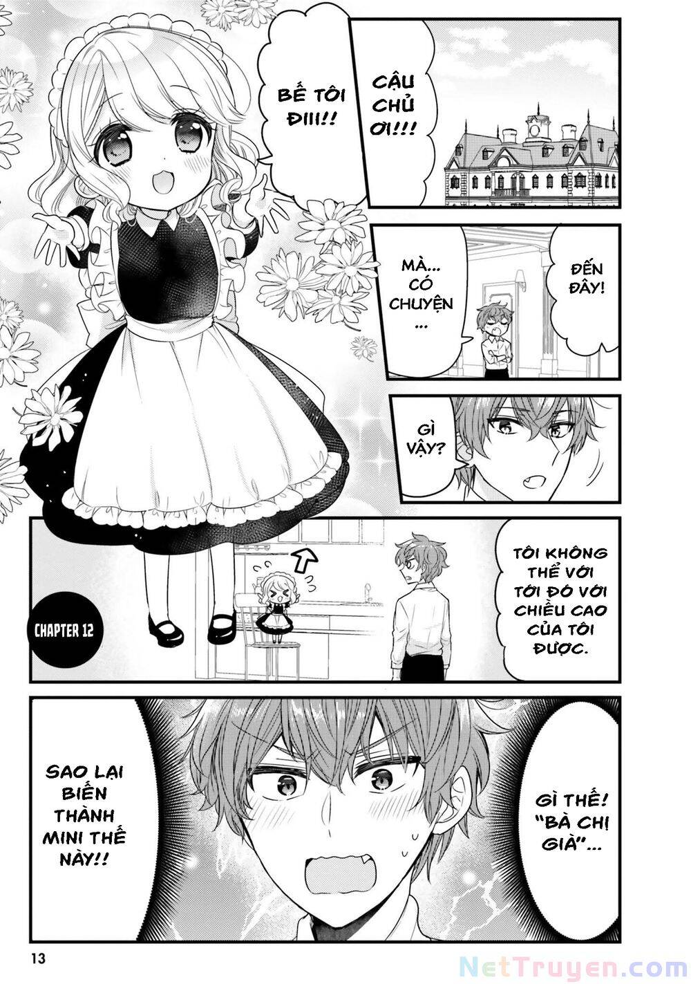 Tekito Na Maid No Oneesan & Erasou De Ichizu Na Botchan Chapter 12 - Trang 2