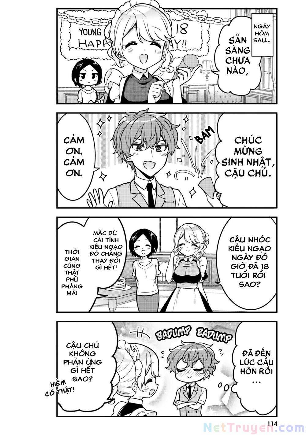 Tekito Na Maid No Oneesan & Erasou De Ichizu Na Botchan Chapter 9 - Trang 2