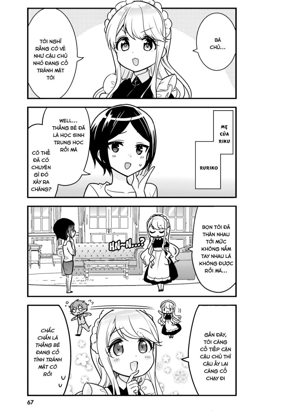 Tekito Na Maid No Oneesan & Erasou De Ichizu Na Botchan Chapter 6 - Trang 2