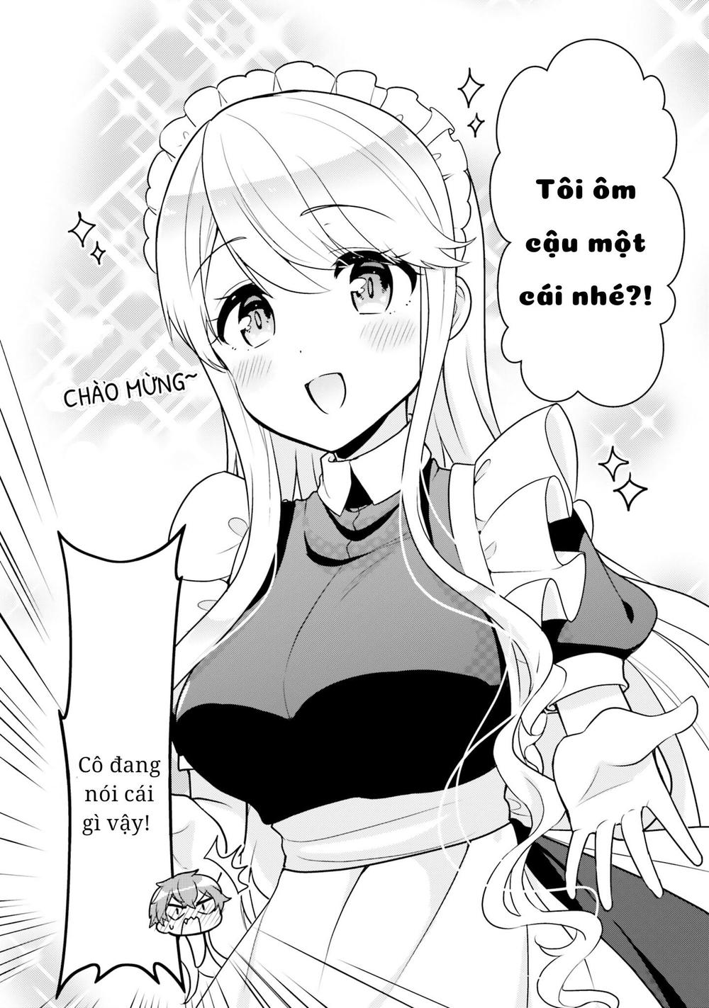 Tekito Na Maid No Oneesan & Erasou De Ichizu Na Botchan Chapter 4.1 - Trang 2