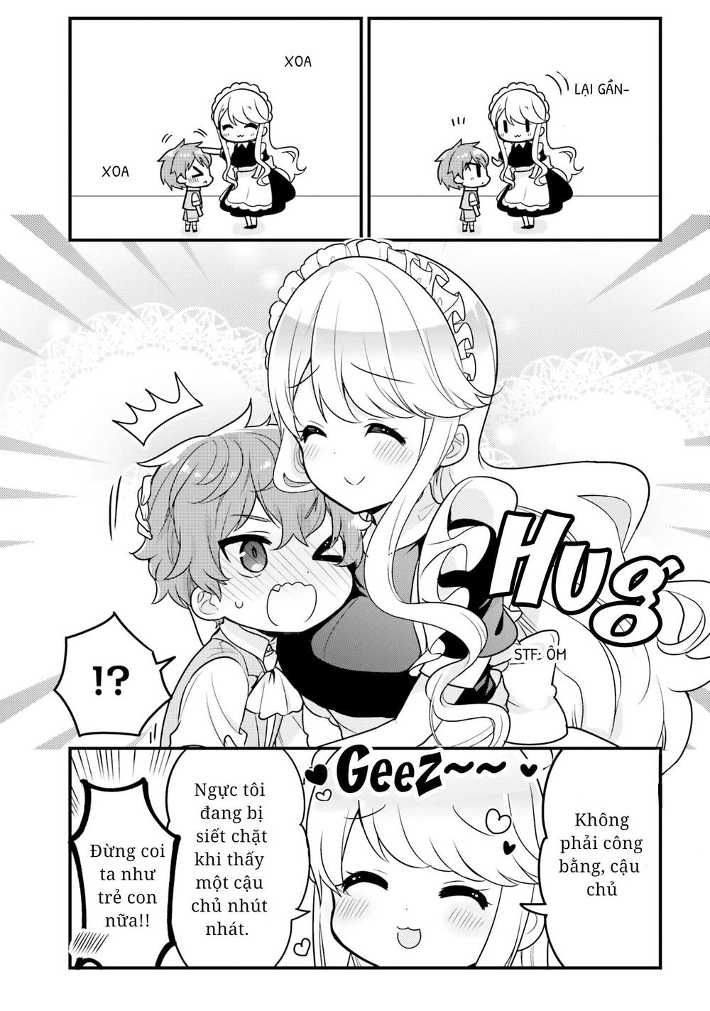 Tekito Na Maid No Oneesan & Erasou De Ichizu Na Botchan Chapter 4.1 - Trang 2