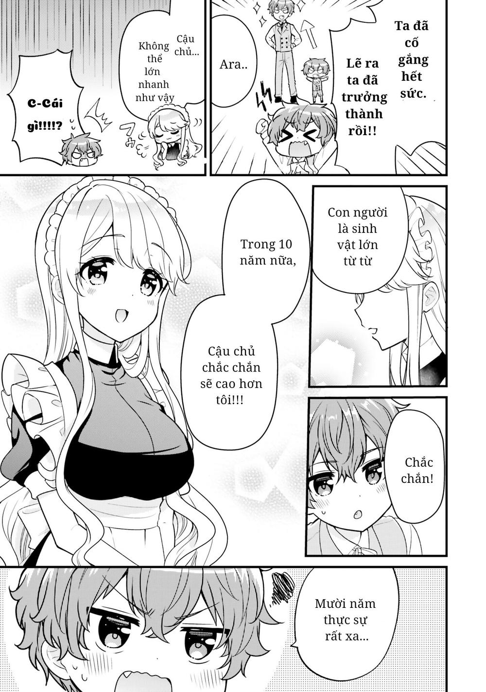 Tekito Na Maid No Oneesan & Erasou De Ichizu Na Botchan Chapter 2.2 - Trang 2