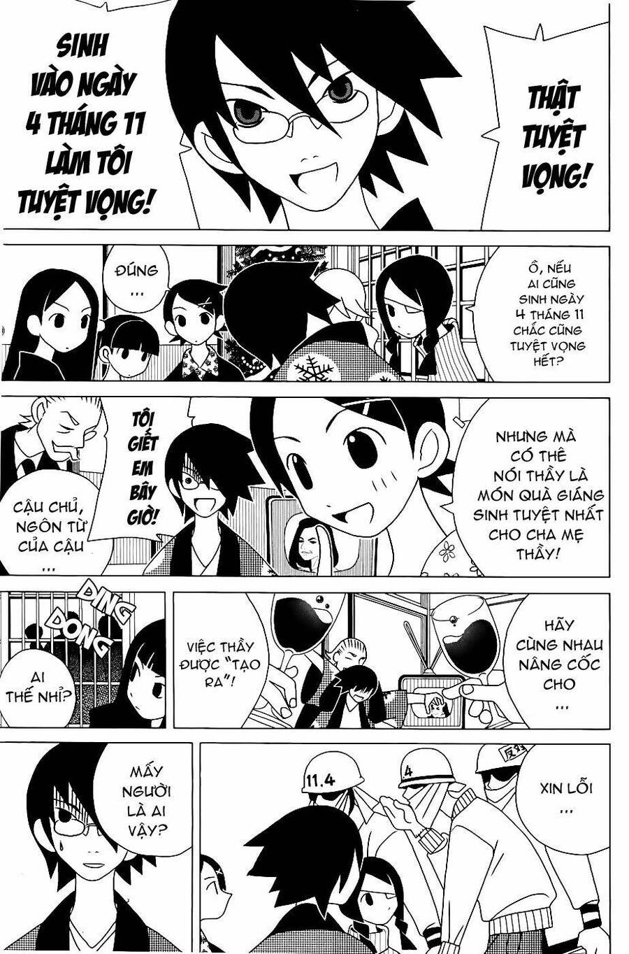 Sayonara Zetsubou Sensei Chapter 32 - Trang 2