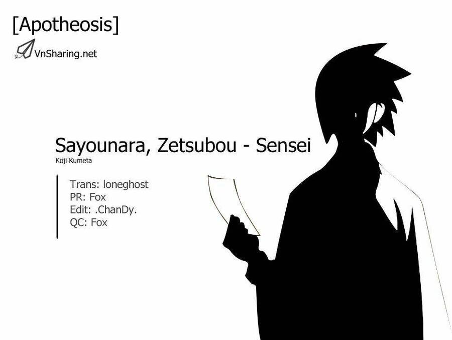 Sayonara Zetsubou Sensei Chapter 20 - Trang 2